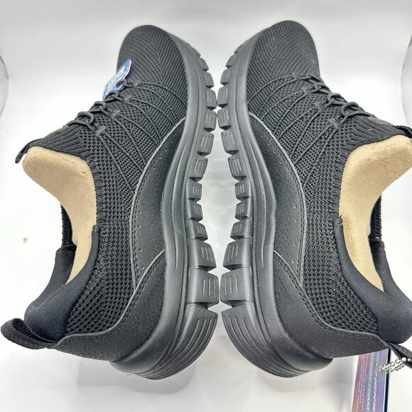 Skechers Graceful Picture Perfect Black Womens Stretch Fit Sneaker | Size 7 - Picture 5 of 7